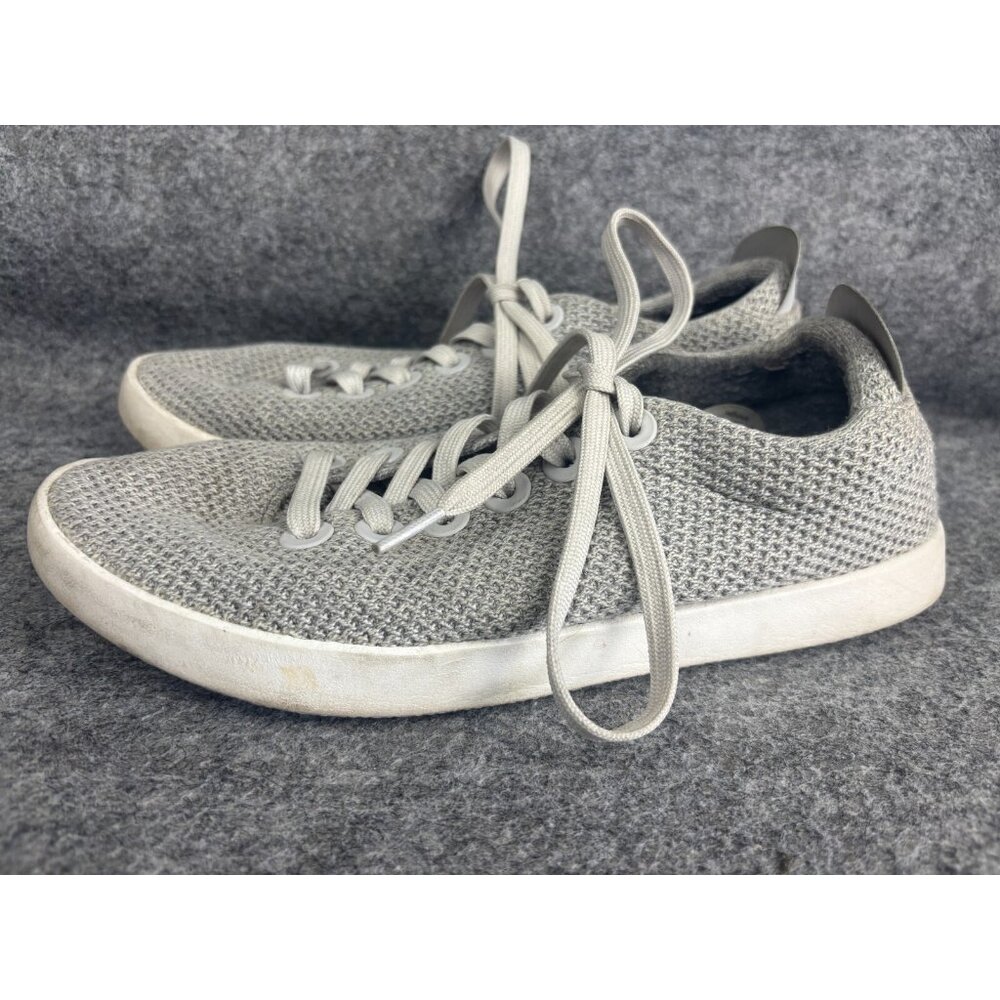 Allbirds Tree Pipers Lace Up Sneakers Women’s 8 Walking Comfort Gray Luna